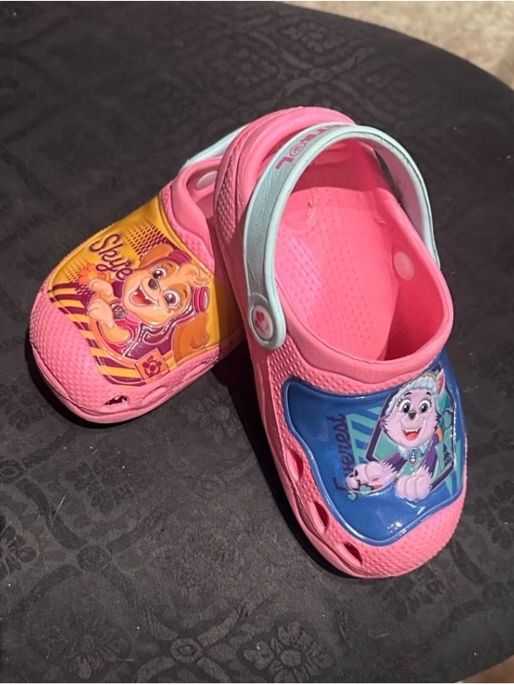 Pink Paw Patrol Clog Shoes Toddlers  Size 9/10